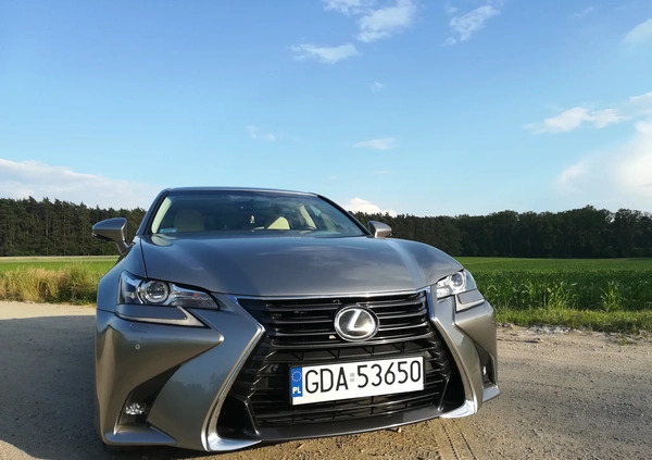 Lexus GS cena 104900 przebieg: 105000, rok produkcji 2017 z Krotoszyn małe 379